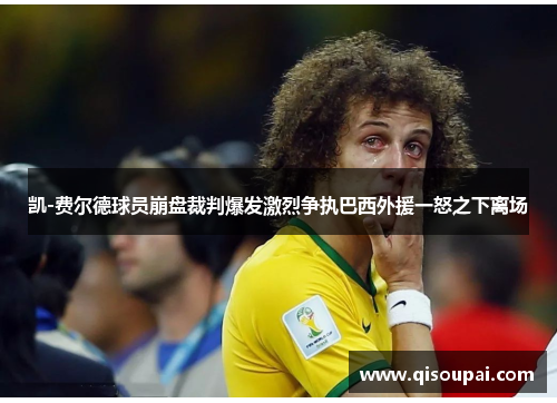 凯-费尔德球员崩盘裁判爆发激烈争执巴西外援一怒之下离场