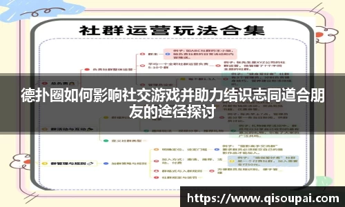 ONE游戏德扑圈如何影响社交游戏并助力结识志同道合朋友的途径探讨